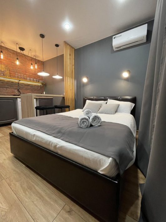 Фотографии квартиры
Апартаменты Лофт-студия в Южном бульваре