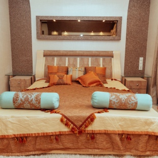 Фотография квартиры Апартаменты Дизайнерская 3комн квартира с джакузи и лаунж-зоной