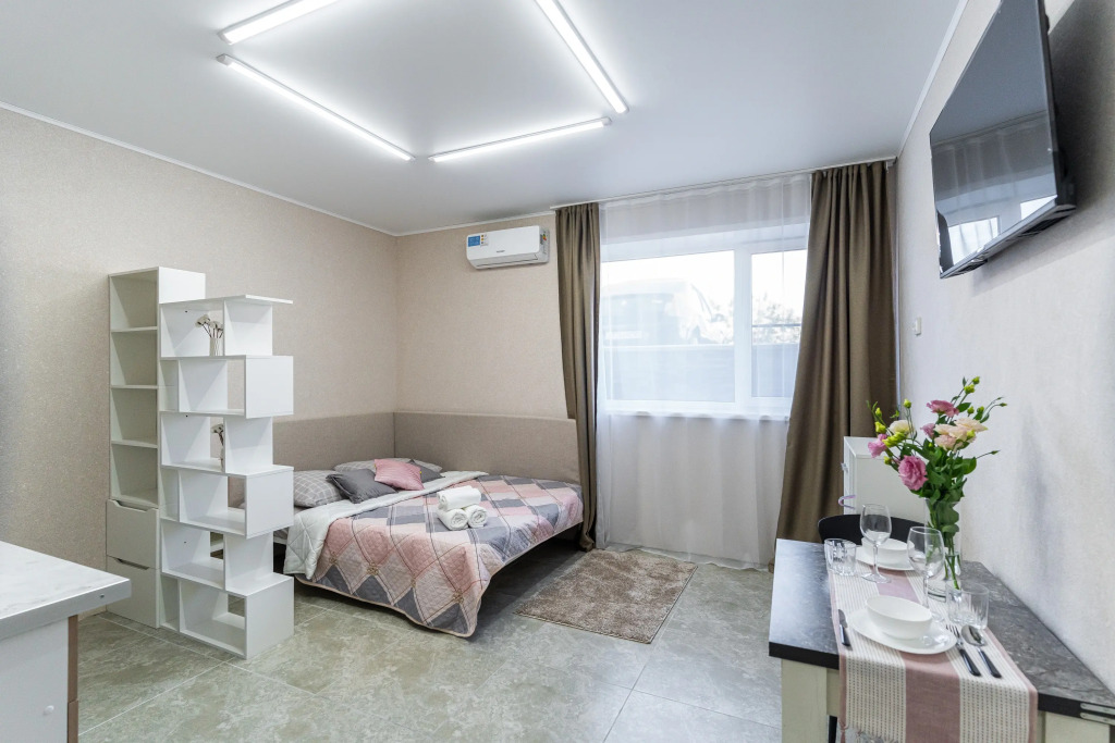 Фотография квартиры Апартаменты просторные с панорамным балконом от LetoApart