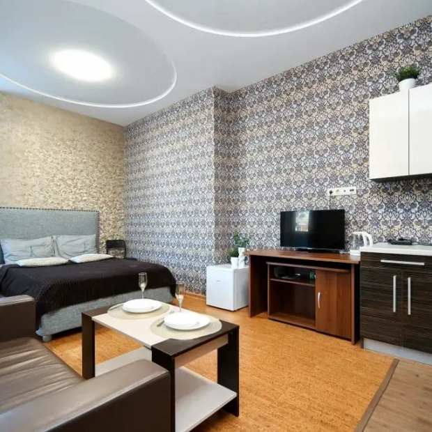 Фотографии квартиры 
            Апартаменты с Сауной в Центре Города Парк Апар