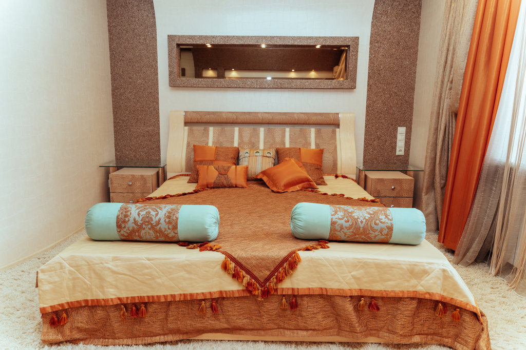 Фотография квартиры Апартаменты Дизайнерская 3комн квартира с джакузи и лаунж-зоной