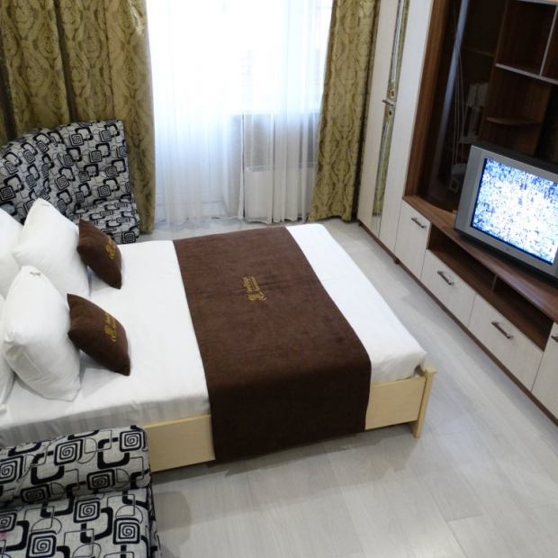 Фотографии квартиры 
            Апартаменты InnDays Металлургов 108