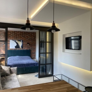 Фотография квартиры Апартаменты Лофт Пионерский проспект ЖК «4 сезона»