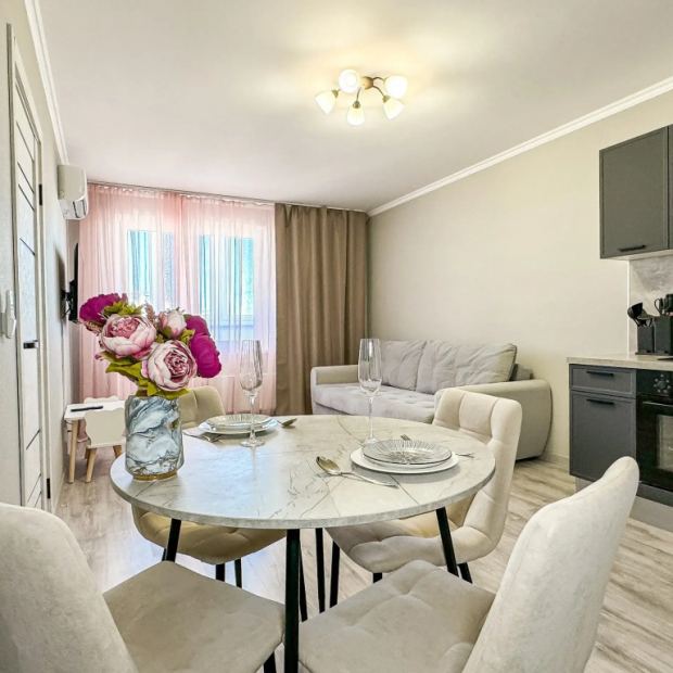 Фотографии квартиры 
            Апартаменты Монако 24 Жк Морская Горгиппия 139