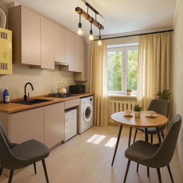 Фотографии квартиры 
            Квартира Уютная 1 ком.Момышулы