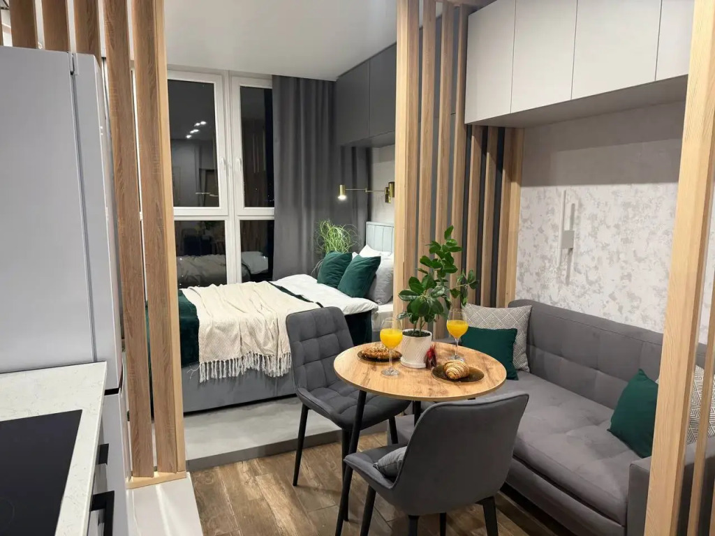 Фотография квартиры Апартаменты-студия с панорамным окном в ЖК Донская Слобода