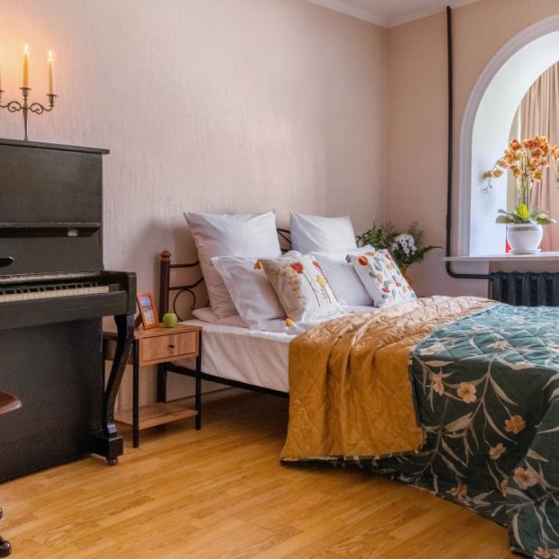 Фотографии квартиры 
            Апартаменты Cream Room от Rooms Apartments