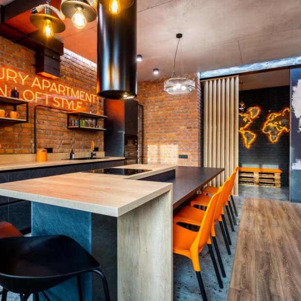 Фотографии квартиры 
            Апартаменты Luxury Apartment in Loft Style