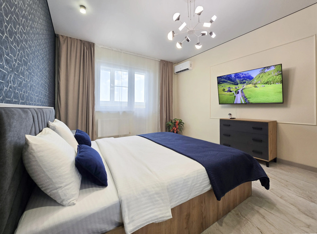 Фотография квартиры Квартира с большим телевизором и шикарным видом на реку Кубань 2