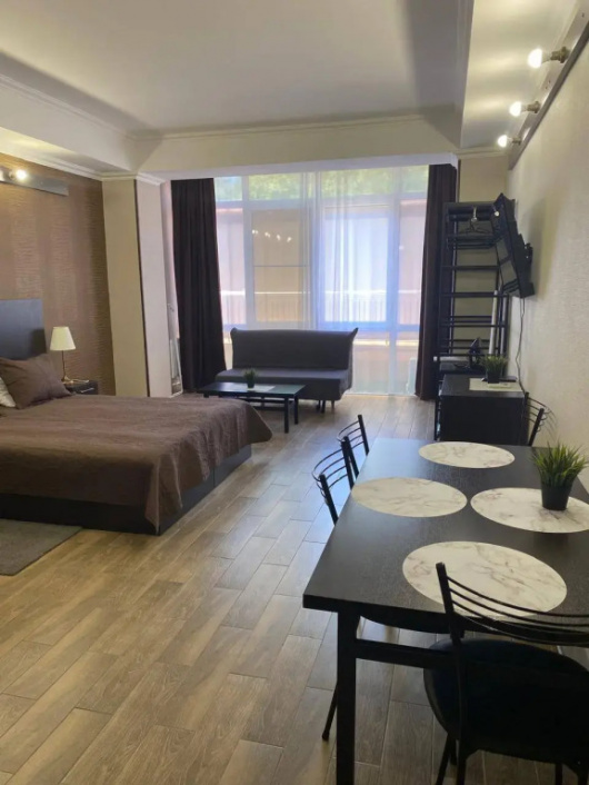 Фотографии квартиры 
            Апартаменты Студия на Юрия Клыкова 6