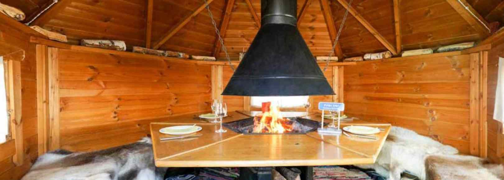 Фотография банкетного зала Экспедиция Охотничий домик