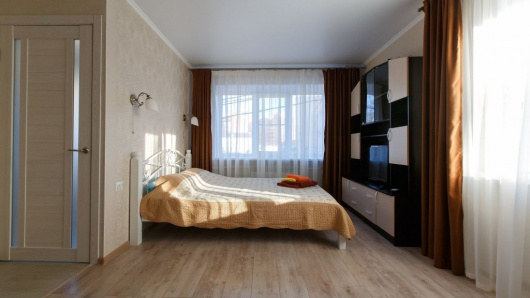 Фотографии квартиры 
            Апартаменты однокомнатные на улице Тульской 6