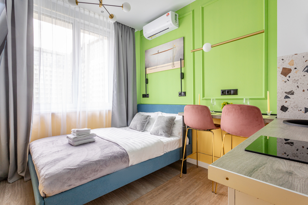 Фотография квартиры Апартаменты InHome24 Новые и Стильные Недалеко от Яузы