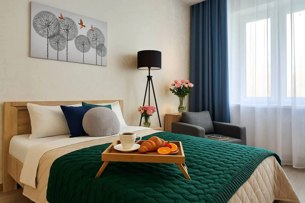 Фотография квартиры Апартаменты Panda Home в ЖК Набережный Квартал