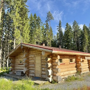 Фотография Коттеджа Коттедж Карелия Медвежка с 2 Комнатами и Видом Во Внутренний Двор