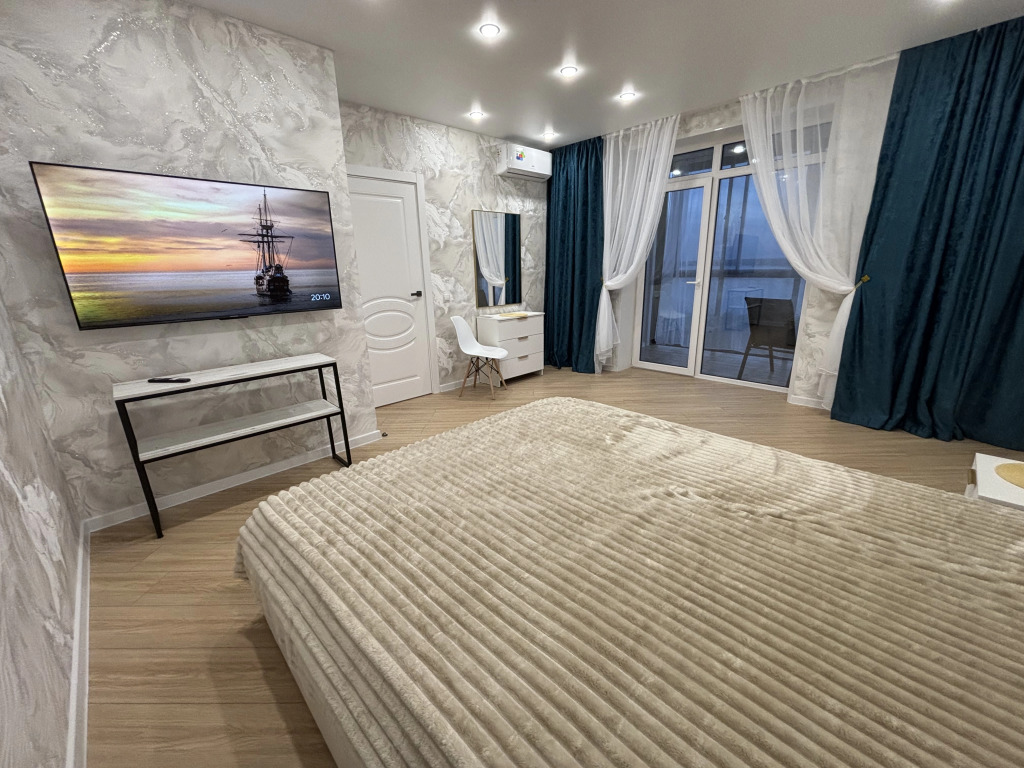 Фотография квартиры Квартира Уютная и светлая видовая квартира с панорамным видом на Волгу