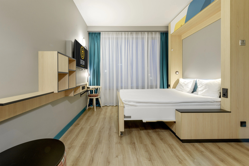 Фотография квартиры Апартаменты видовые в ЖК Domina рядом с Экспоцентром 1505