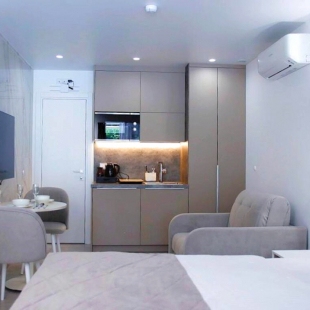 Фотография квартиры Апарт 057  с выходом к бассейну