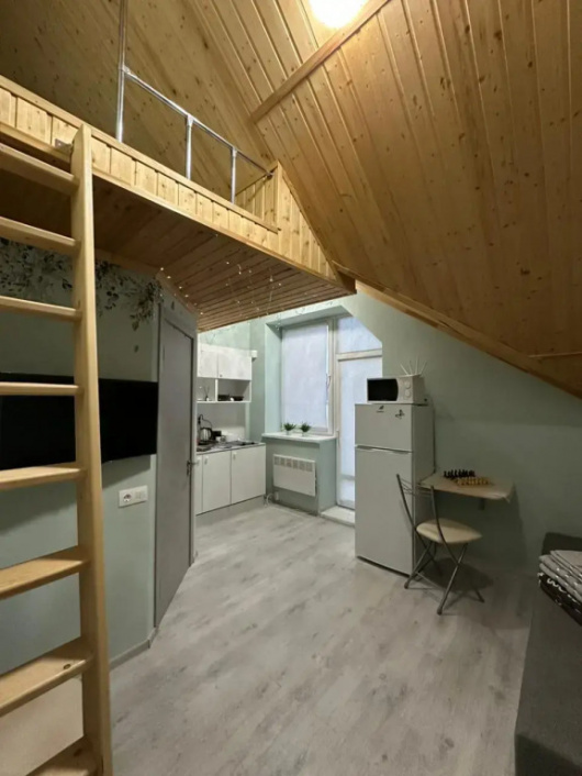 Фотографии Коттеджа 
            Частный Дом Двухуровневый Пентхаус с Балконом 30.2 м²  в Коттеджном Поселке Лосиный Остров