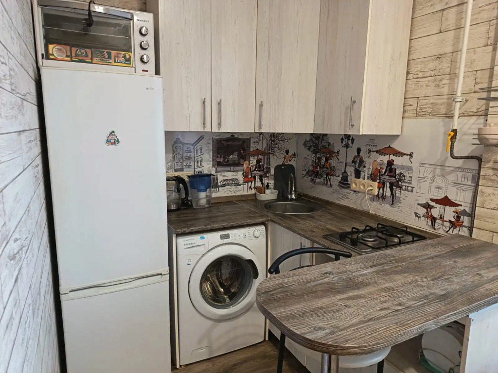 Фотография квартиры Квартира Уютная светлая в центре c видом на город