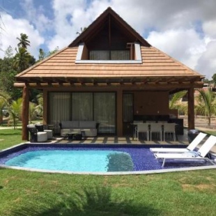 Фотография кемпинга Eco Resort, Bangalô - 2 suítes, 1 quarto com beliche, sala e cozinha completa