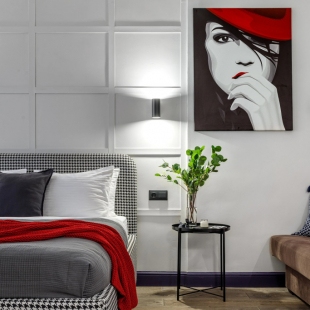 Фотография квартиры Апартаменты UzorApart Дизайнерская студия на набережной в центре города