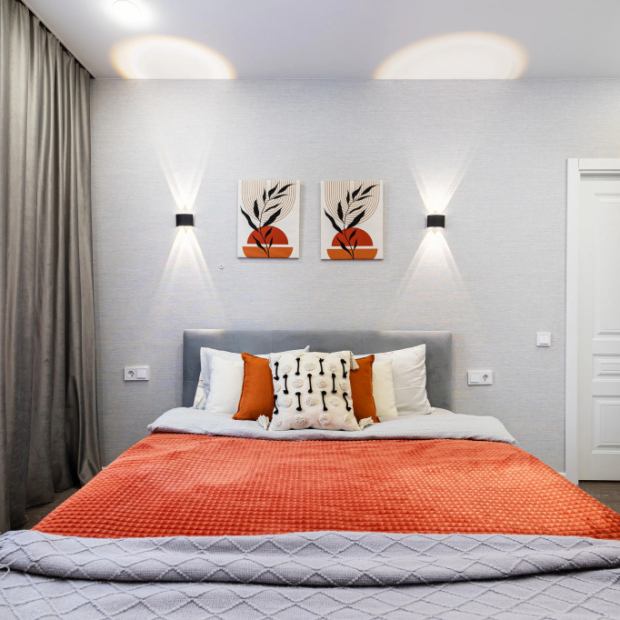 Фотографии квартиры 
            Апартаменты TatAparts оранжевая идиллия в современной студии