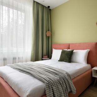 Фотография квартиры Апартаменты Forest Salmon by Pavlov