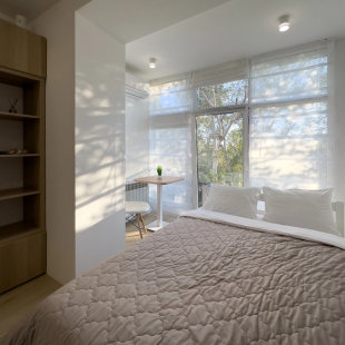 Фотография квартиры Апартаменты ЖК Городской сад с видом в парк