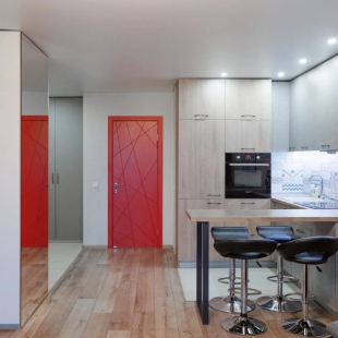 Фотография квартиры Квартира Дизайн студия с красивым видом