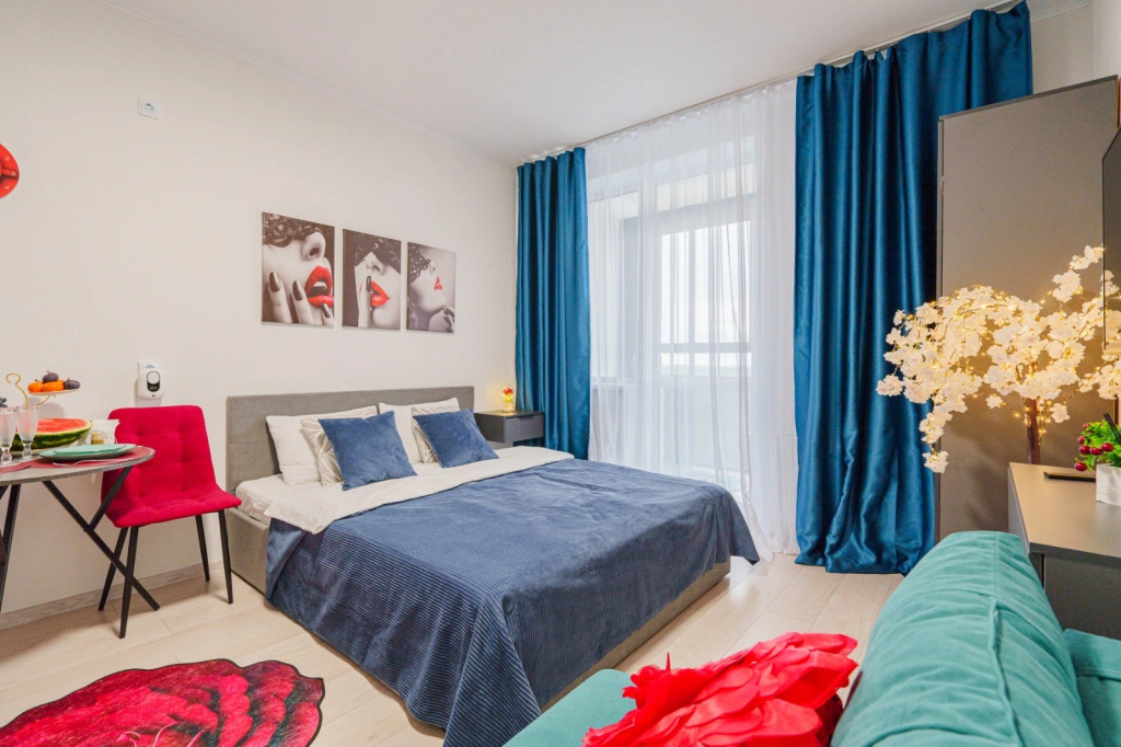 Фотография квартиры Квартира Стильная Новая Студия у Торгового Центра