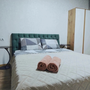 Фотография квартиры Квартира в Царском с видом на ночной город