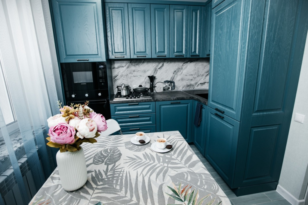 Фотография квартиры Квартира С бирюзовым настроением by Zlata Rubleva