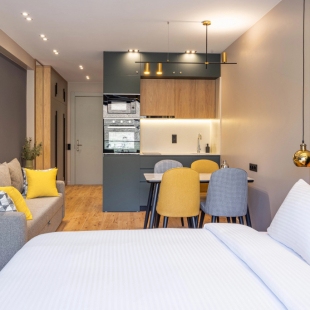 Фотография квартиры Апартаменты New Gudauri Atrium Apartments Ski and Dream Collection