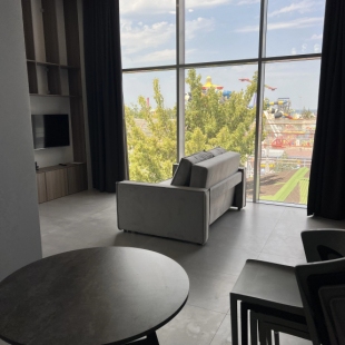 Фотография квартиры Квартира 45 м2 с видом на парк