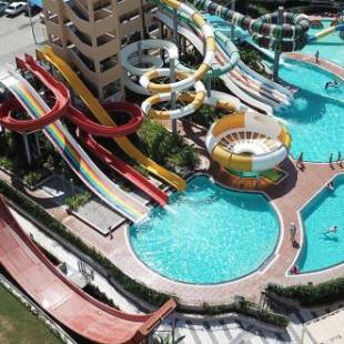 Фотографии апарт отеля
Alanya Goldcity villa free water park