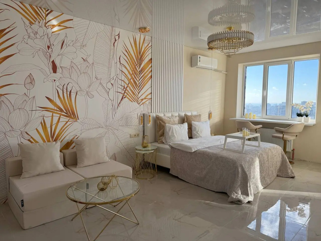 Фотография квартиры Апартаменты Атмосфера Комфорта Студия Орхидея