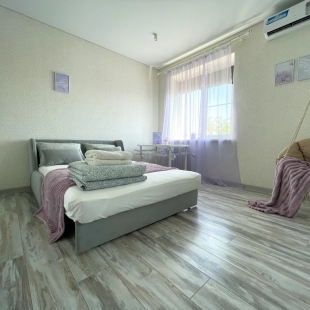 Фотография квартиры Апартаменты Атмосферная студия с качелями Приморский район