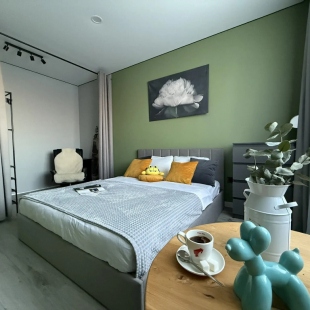 Фотография квартиры Квартира Новая креативная просторная квартира, где вы услышите свои мысли, а не шум городской суеты!!! ЖК Гарантия в 5 минутах от Немецкой деревни