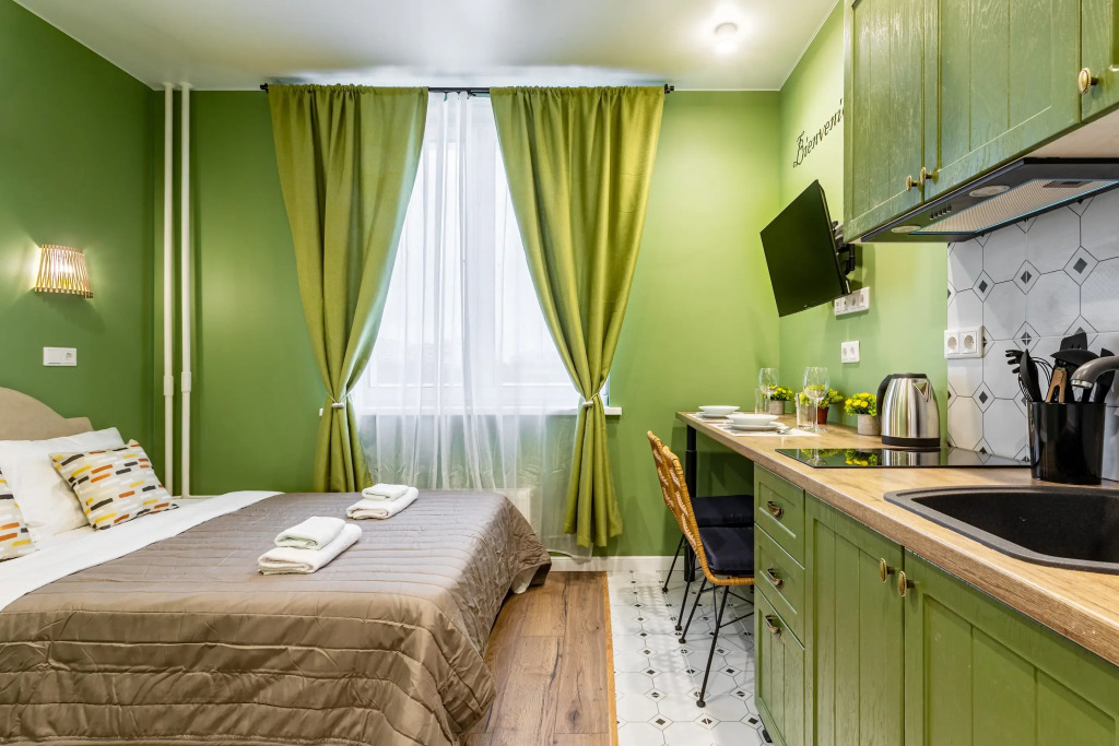 Фотография квартиры Апартаменты InHome24 Современные Возле Метро Ботанический Сад