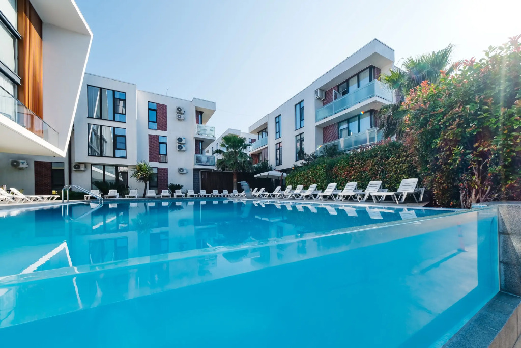 Фотография квартиры Апартаменты Green Palace 2 С Подогреваемым Бассейном Круглый Год