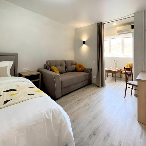 Фотографии квартиры 
            Апартаменты у Сквера в Центре