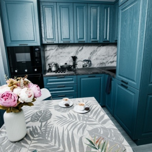 Фотография квартиры Квартира С бирюзовым настроением by Zlata Rubleva