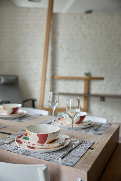 Фотография квартиры Апартаменты Кирпичный шик: апартаменты с историей и стилем