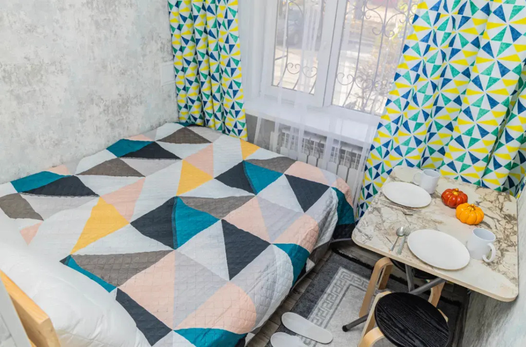 Фотография квартиры Квартира Компактная Студия | выше Атакента | Wi-Fi | Документы | Можно с питомцами