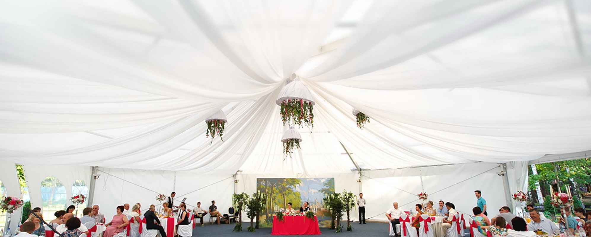 Фотографии банкетного зала VIP шатёр