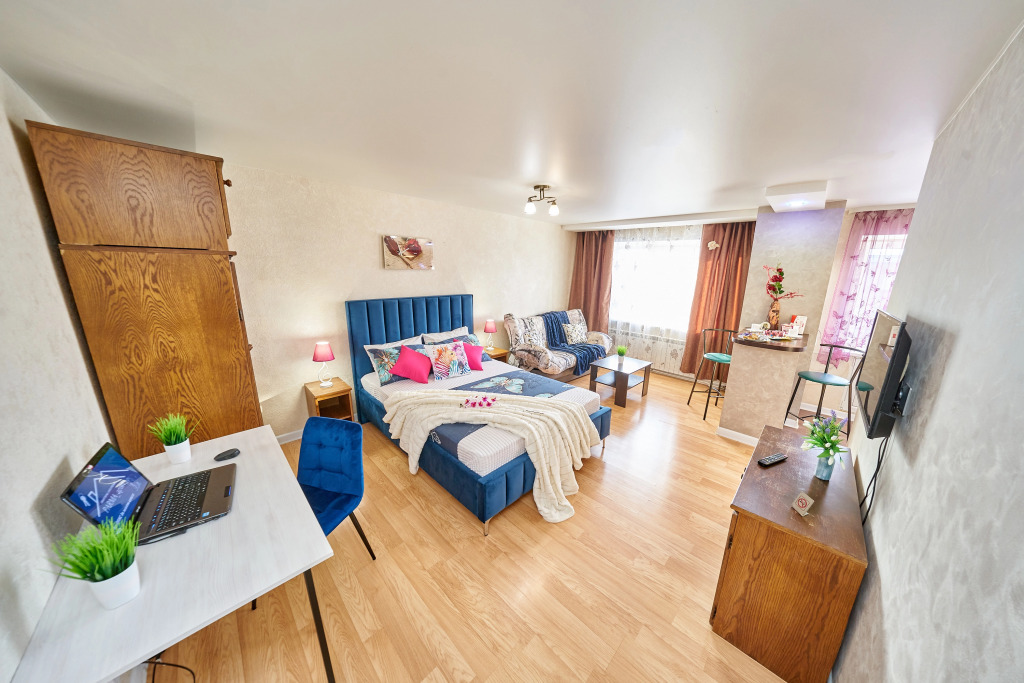 Фотография квартиры Апартаменты Современные однокомнатные Комфорт класса в самом центре Перми