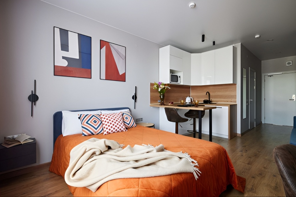 Фотография квартиры Апартаменты в 5 минутах ходьбы от метро Автово