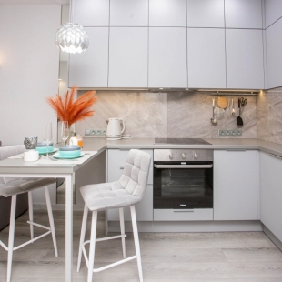 Фотография квартиры Апартаменты Unique Apart Одри с панорамным видом на город и Московскую площадь на Терешковой 16