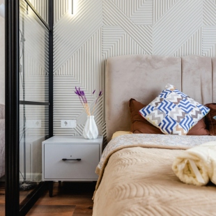 Фотография квартиры Апартаменты Уютная Квартира 3 Минуты до Метро (терракота)